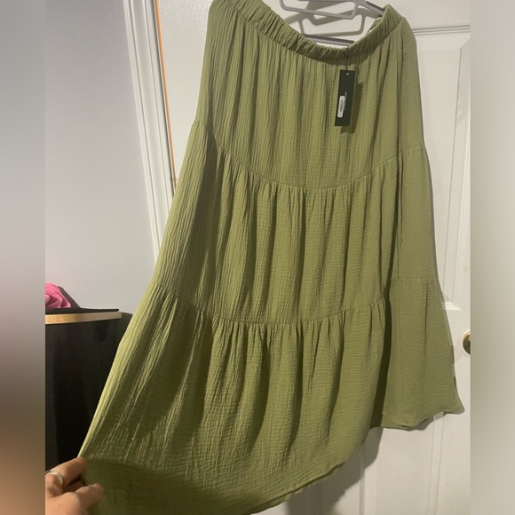 Maxi Skirt Vera Moda XL 100% cotton light flowing - Picture 2 of 5